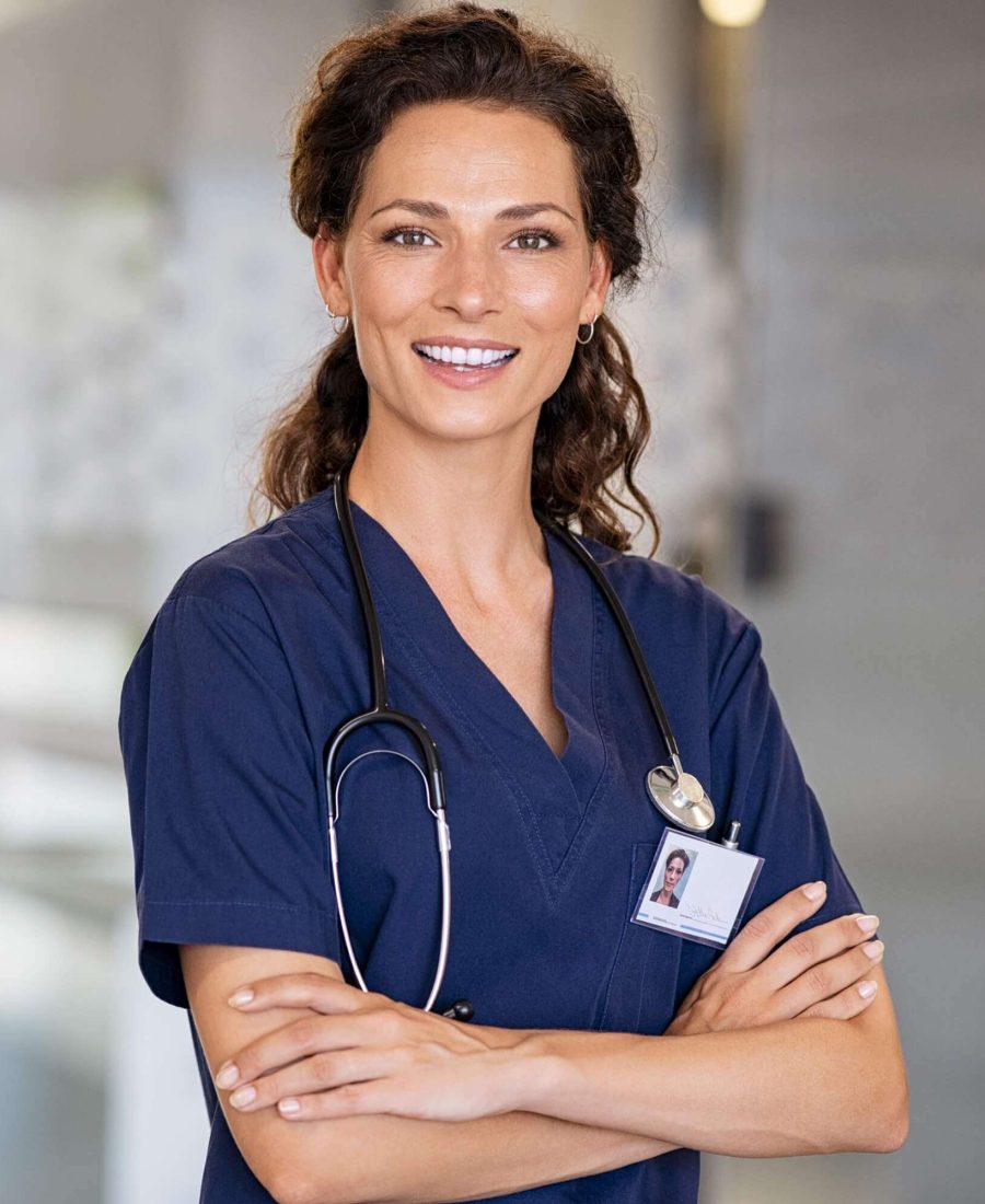 happy-nurse-at-hospital-2YDBBBK.jpg